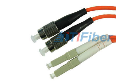 FC - corde de correction de fibre optique de duplex de câble optique de fibre de mode unitaire de LC