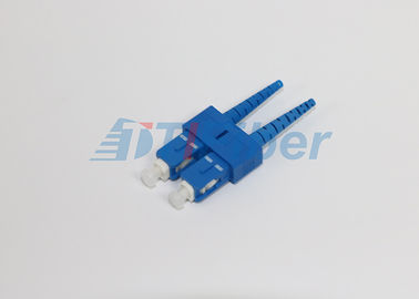Connecteurs optiques de fibre de Sc/PC pour la fibre Patchcords, connecteurs de fibre multimode