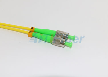 Corde de correction optique de fibre de duplex de mode unitaire avec des connecteurs FC/PC au Sc/au PC