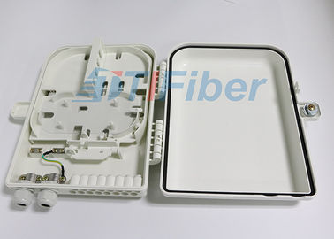 Boîte d'arrêt de fibre de 16 noyaux, boîte de distribution de fibre d'ABS pour le réseau de Ftth