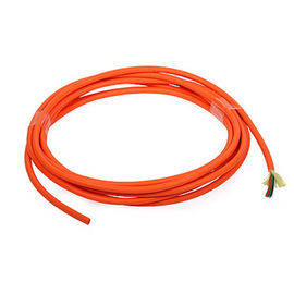 L'orange 8 creuse le câble optique d'intérieur à plusieurs modes de fonctionnement de fibre pour la télécommunication