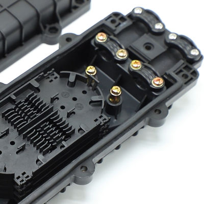 Fermeture d'épissure de fibre optique à 2 sorties