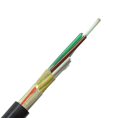 Câbles à fibres optiques extérieurs monomodes aériens ADSS G652D G657A1 G657A2 1 12 24 48 96 144 fibres