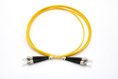Correction à fibres optiques unimodale/à plusieurs modes de fonctionnement mène le connecteur duplex du câble LC/SC/FC/ST
