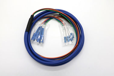 Sc/UPC approbation multi optique de GV de veste du noyau LSZH du mode 4 de corde de correction de LC/UPC à fibre