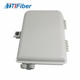 Poids léger de fibre optique de 16 des ports FTTH de distribution connecteurs de la boîte LC/SC fixé au mur