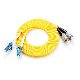 Sc de St optique duplex recto LC FC de la corde de correction de fibre UPC/PC/APC avec la basse perte par insertion