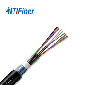 Câble de données optique de fibre de communication de LAN, câble GYTA 53 de fibre de mode unitaire