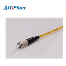 PVC optique LSZH 10m FC/UPC de tresse de fibre de G652D 2.0/3.0mm au simplex de SM de FC/UPC