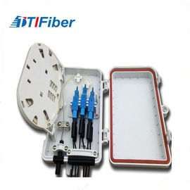 Boîte de distribution de fibre optique de FTTH, coffret d'extrémité optique de diviseur de fibre 6 ports 8 12 24 48