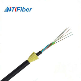 12 Spam optique 120m du câble ADSS de réseau de fibre de noyau toute la gaine simple de soutien diélectrique d'individu