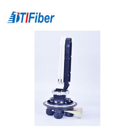 Type vertical joint de épissure optique de câble de fibre de la fermeture 24-96 de dôme de joint mécanique