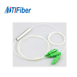 connecteur optique du PC UPC du câble SC/APC du diviseur 2.0mm de fibre d'acier en forme de tuyau de 1X8 1x16