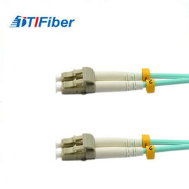 le connecteur optique de fibre optique de corde de correction de diamètre de 2.0MM dactylographie le LC aux biens de LC