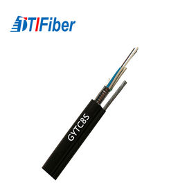 Le schéma autosuffisant 8 de noyau du câble Ethernet optique de fibre de communication de LAN GYFTC8S 24