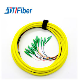 9/125 connecteur unimodal des cordes de correction de tresses de fibre LC RPA 3 ans de garantie