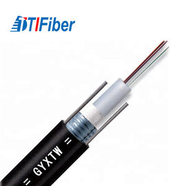 Noyau extérieur optique blindé GYXTW du câble G652d 2 de réseau de fibre de télécommunication