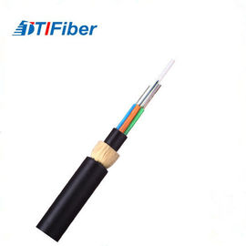 Câble optique léger 24 de réseau de fibre 48 gaine aérienne extérieure de frottement du noyau ADSS basse