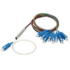 Diviseur unimodal de câble à fibres optiques de connecteur de Sc pour la distribution de signal optique