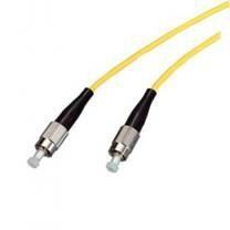 Corde de correction de fibre de FC avec le câble jaune, SM, optique de fibre de millimètre