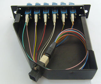 tableau de connexions du duplex 3U MPO de Sc de connecteurs de 12pcs LC pour MPO Casstte