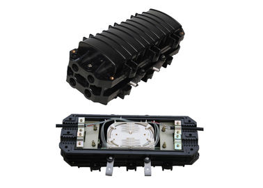 Les fermetures fixées au mur d'épissure de fibre de réseau d'accès de FTTH avec 4pcs câblent des ports