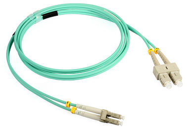 Corde de correction optique de fibre du duplex SC-LC de veste de LSZH pour le réseau optique d'accès