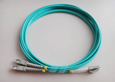 Corde de correction optique de fibre du duplex SC-LC de veste de LSZH pour le réseau optique d'accès