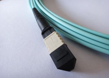 4core, 6core, corde de correction de fibre de SM de 8core FTTH avec le connecteur d'insertion