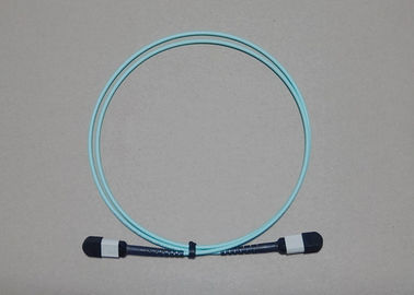 Corde de correction optique de fibre d'OM3/OM4 MPO pour l'arrêt actif de dispositif