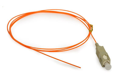 Tresse à plusieurs modes de fonctionnement de fibre de Sc millimètre avec UPC Poishing, câble de fibre d'orange de 0.9mm