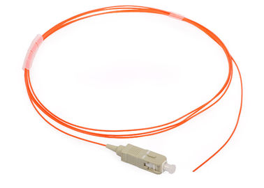 Tresse à plusieurs modes de fonctionnement de fibre de Sc millimètre avec UPC Poishing, câble de fibre d'orange de 0.9mm