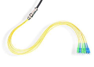 Tresse optique de fibre de connecteurs de Sc