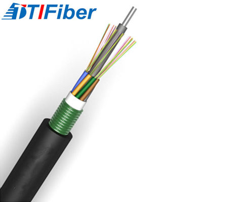 Câble optique blindé de fibre du mode unitaire GYTS pour la télécommunication