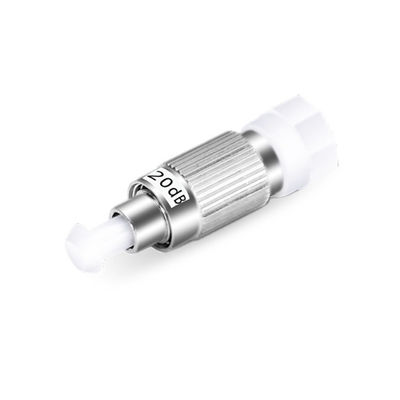 St MU UPC RPA de Sc Fc de LC a fixé le SM 1~25db millimètre hommes-femmes optique à flasque d'atténuateur de fibre