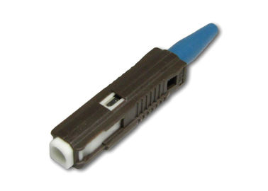 SPC polissant le connecteur optique de fibre de la MU avec l'olive de 1.25mm pour le réseau de CATV