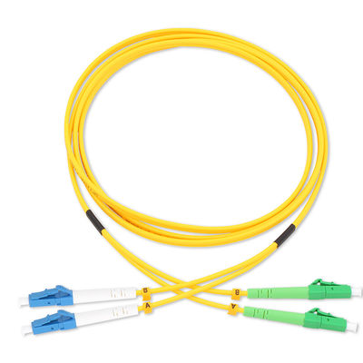 La correction optique recto de fibre de LSZH attachent la fibre unimodale Jumper Cables