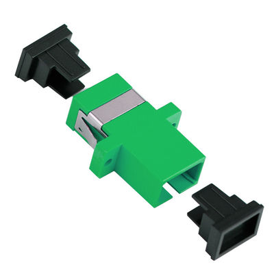 Connecteur duplex recto de fibre optique de fibre de quadruple du SM millimètre d'adaptateur de FTTB