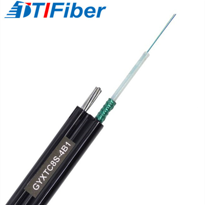 GYXTC8S 12 24 câbles extérieurs de correction de fibre du noyau G652D autosuffisants