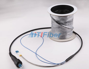 Corde de correction optique de fibre imperméable de PDLC RRU extérieure avec le clou de tirage