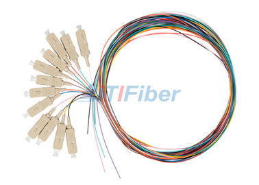 St à plusieurs modes de fonctionnement optique UPC de tresse de fibre pour le tableau de connexion des fibres et l'adaptateur de fibre