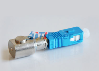 Adaptateur de fibre optique nu rond de Sc pour la fibre et le connecteur nus de fibre