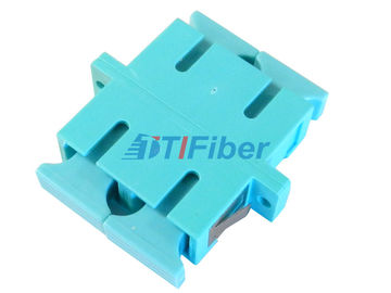 Aqua OM3 recto/adaptateur optique fibre de duplex pour le réseau de Telecomunication