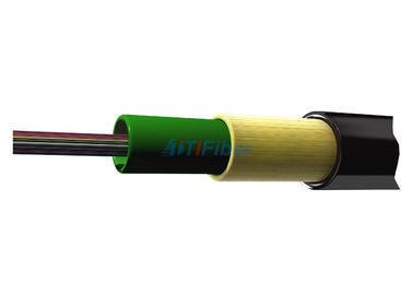 Câble à fibres optiques soufflé par air micro de fibre de GCYFTY Unitube avec la veste de HDPE