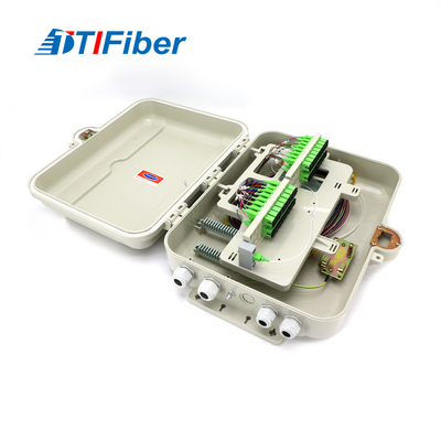 Boîte de distribution de fibre de 32 ABS de noyaux pour le réseau de Ftth