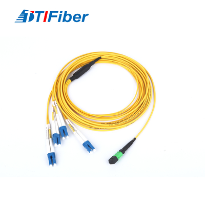 UPC - LC/UPC a poli le câble de tronc du SM MPO avec le connecteur femelle