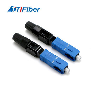 Connecteur rapide optique de fibre de Sc/UPC pour FTTH