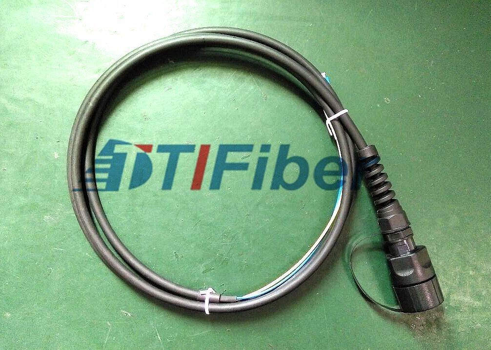ODVA - câbles équipés de corde de correction optique de fibre du duplex IP67 de LC/correction de fibre