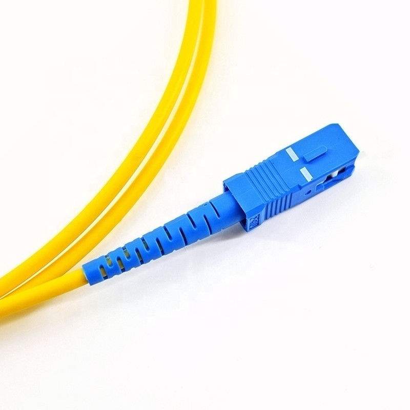 Le Sc de MPO à la correction de fibre de Sc attachent à plusieurs modes de fonctionnement unimodal recto de câble à fibres optiques